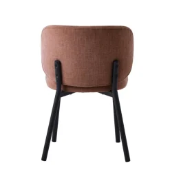 LykkeHome Eetkamerstoelen|Zoey Eetkamerstoel rose