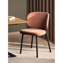 LykkeHome Eetkamerstoelen|Zoey Eetkamerstoel rose