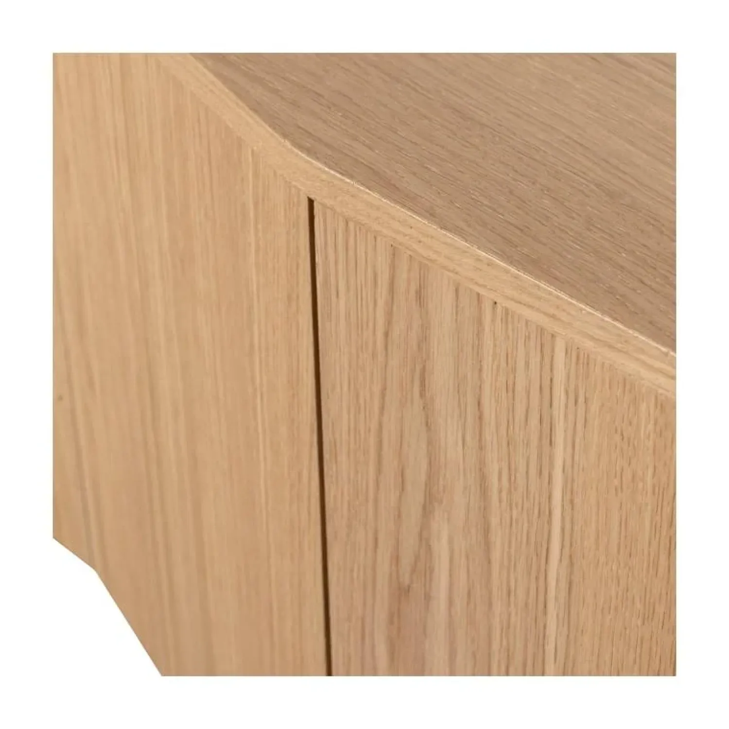 WOOOD Industriele Kasten|Tv Meubels|Zuma Tv meubel Eikenfineer 200cm