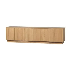 WOOOD Industriele Kasten|Tv Meubels|Zuma Tv meubel Eikenfineer 200cm
