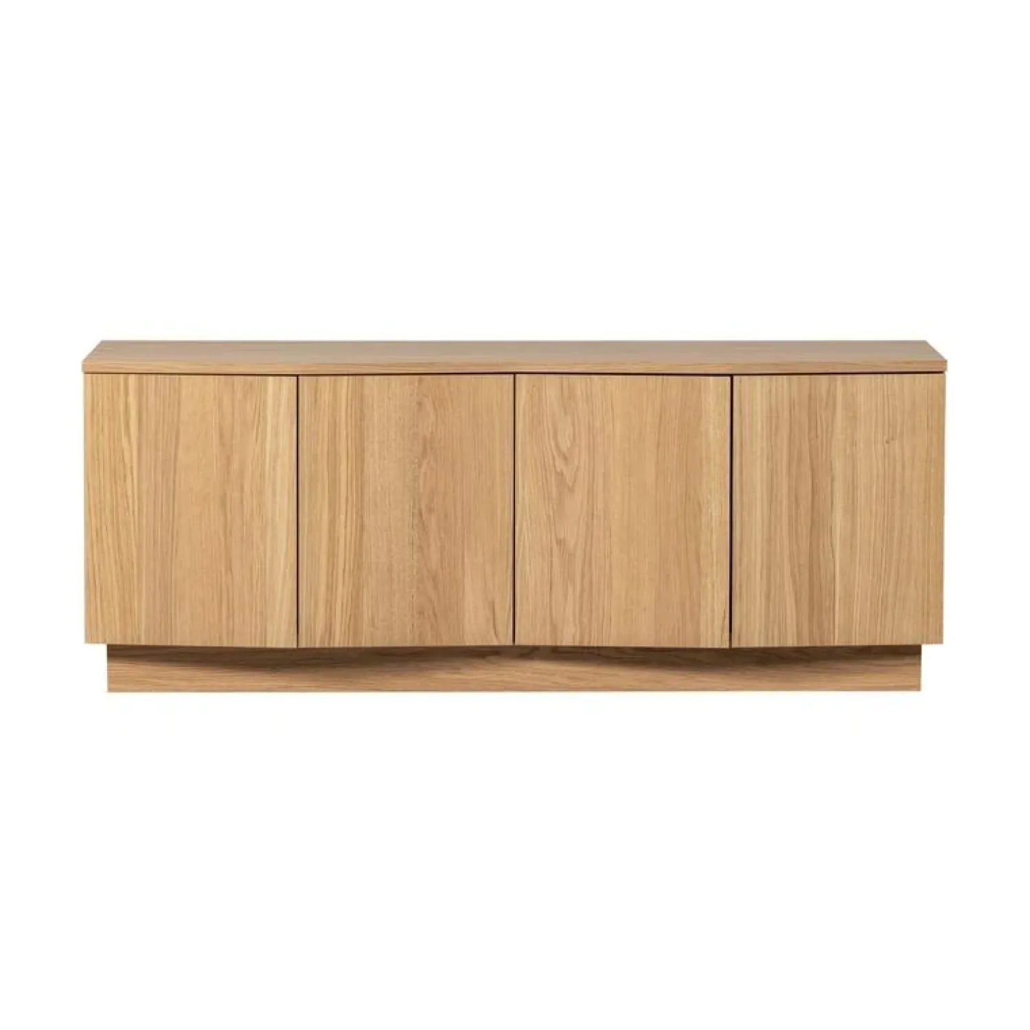WOOOD Industriele Kasten|Tv Meubels|Zuma Tv meubel Eikenfineer 133cm