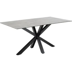 Nordhavn Eettafels|Zuvio Eettafel Grijs Keramiek 160cm