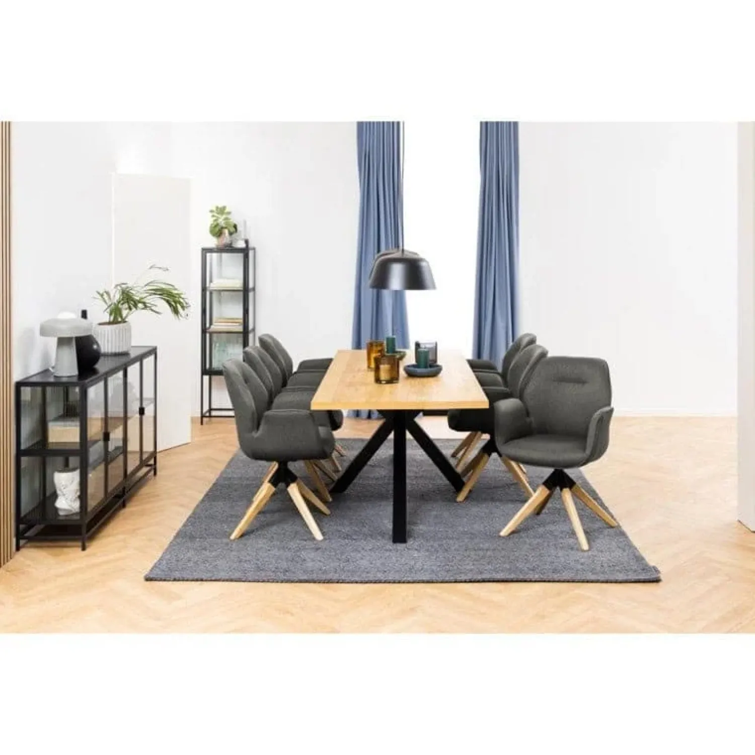 Nordhavn Eettafels|Zuvio Eettafel Naturel 220cm