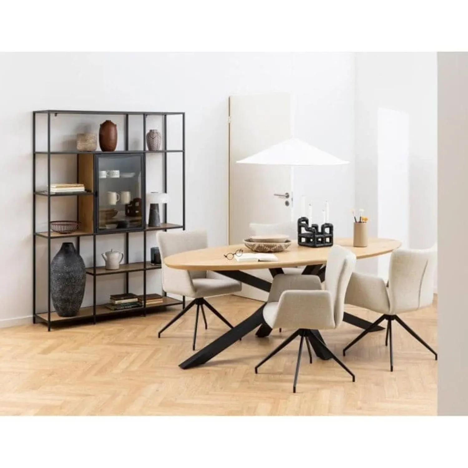 Nordhavn Eettafels|Zuvio Eettafel ovaal Naturel 220cm