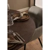 Nordhavn Eettafels|Zuvio Eettafel Rond Bruin Keramiek 120cm