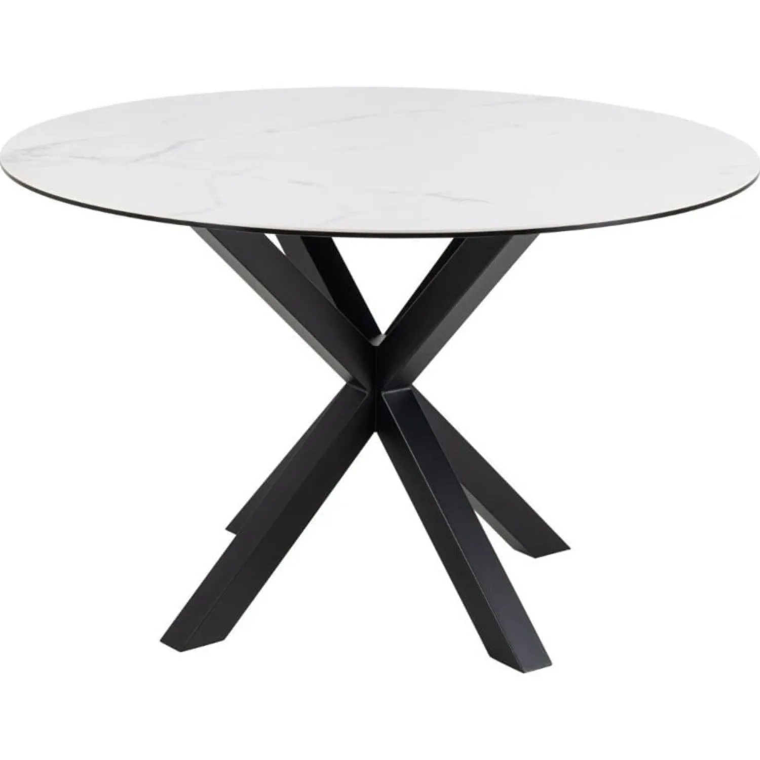 Nordhavn Eettafels|Zuvio Eettafel Rond Wit Keramiek 120cm