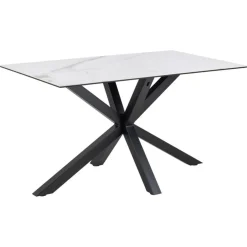Nordhavn Eettafels|Zuvio Eettafel Wit Keramiek 135cm