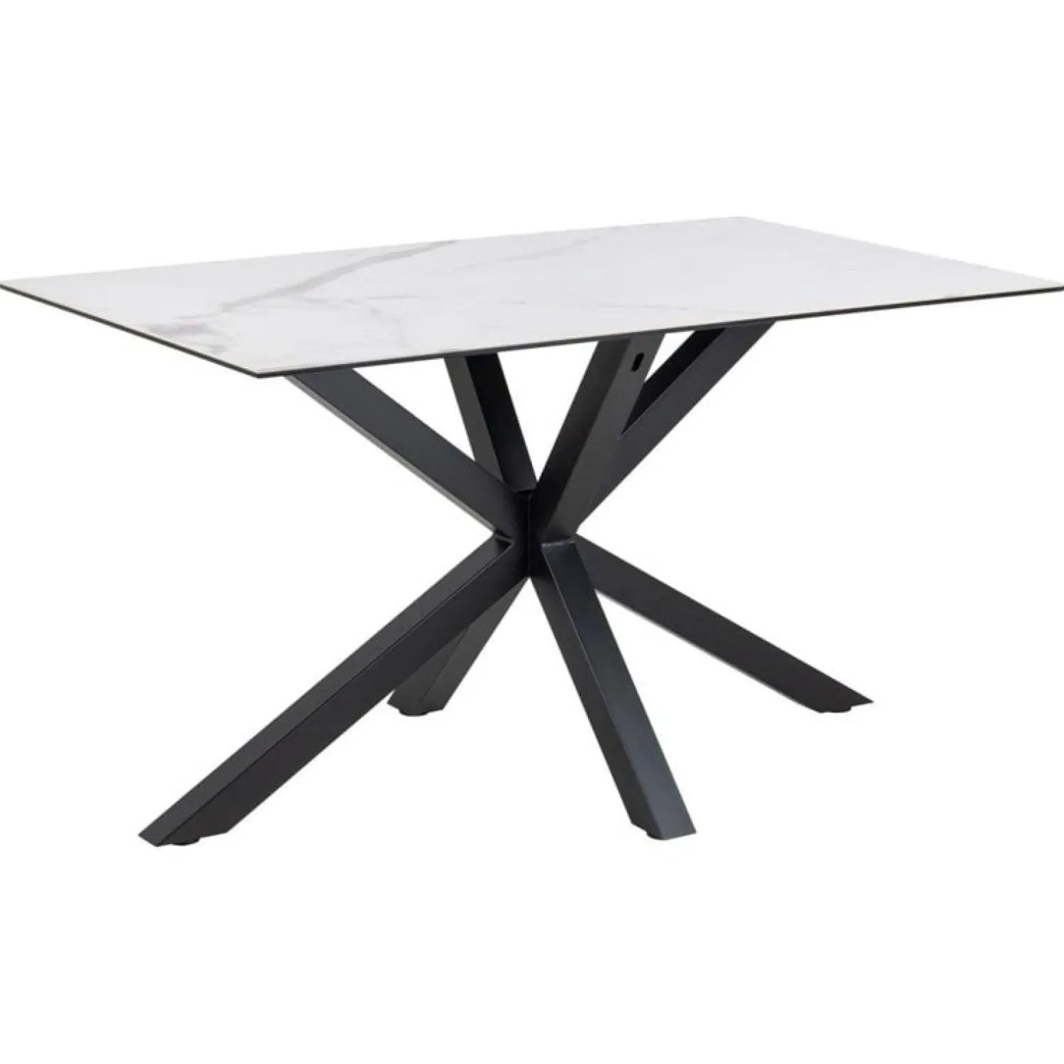 Nordhavn Eettafels|Zuvio Eettafel Wit Keramiek 135cm