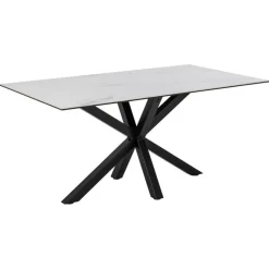 Nordhavn Eettafels|Zuvio Eettafel Wit Keramiek 160cm