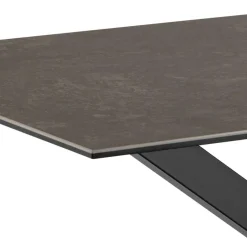 Nordhavn Eettafels|Zuvio Eettafel Zwart Keramiek 135cm