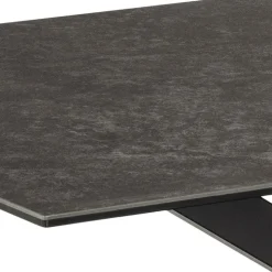 Nordhavn Eettafels|Zuvio Eettafel Zwart Keramiek 160cm