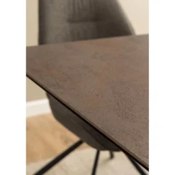 Nordhavn Eettafels|Zuvio Uitschuifbare Eettafel Bruin Keramiek 240cm