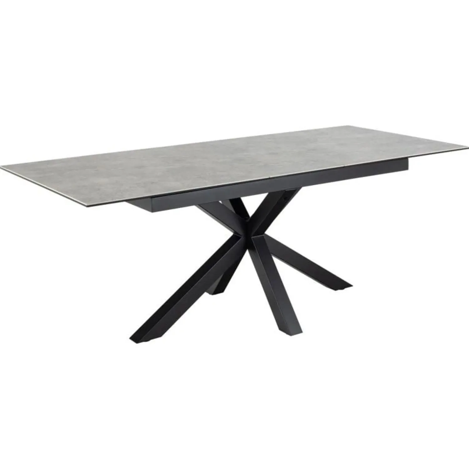 Nordhavn Eettafels|Zuvio Uitschuifbare Eettafel Grijs Keramiek 210cm