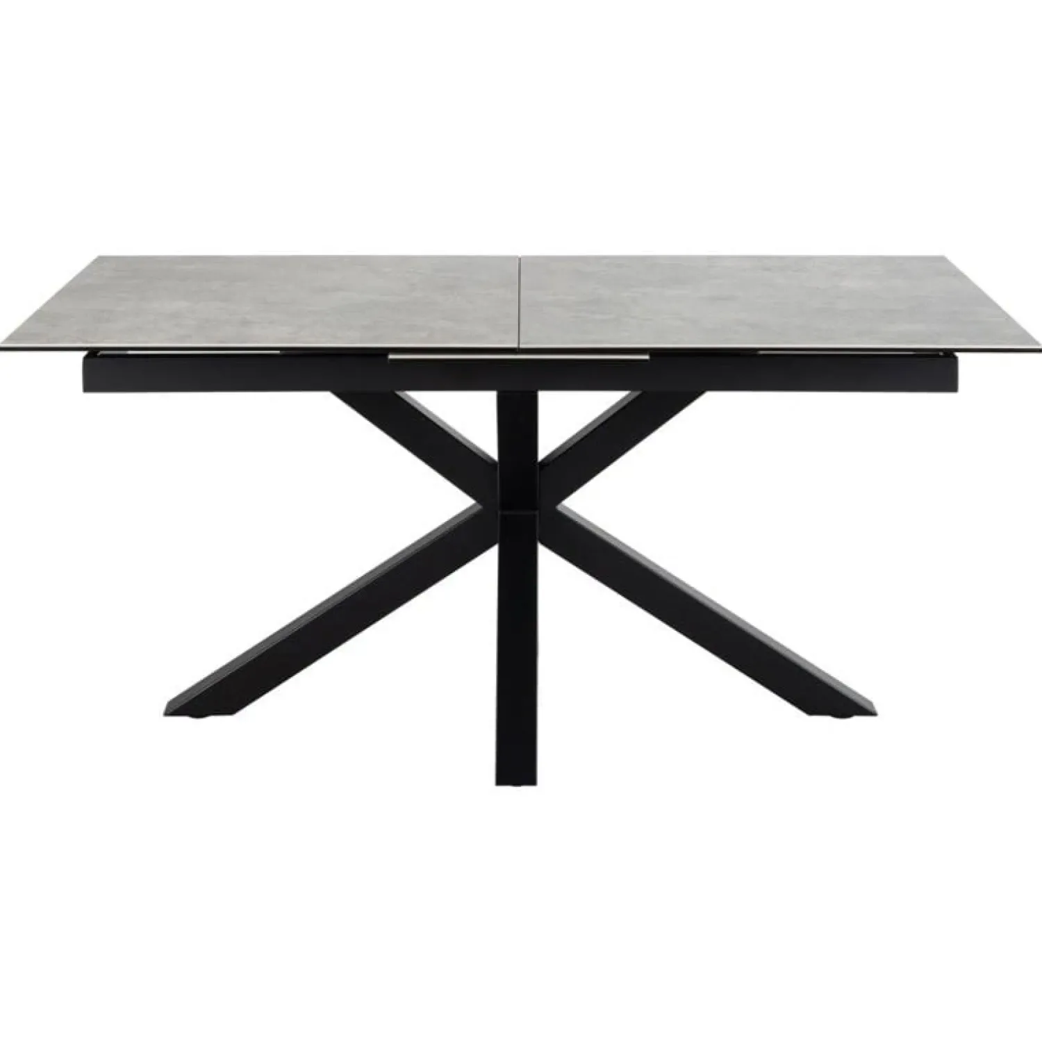 Nordhavn Eettafels|Zuvio Uitschuifbare Eettafel Grijs Keramiek 210cm