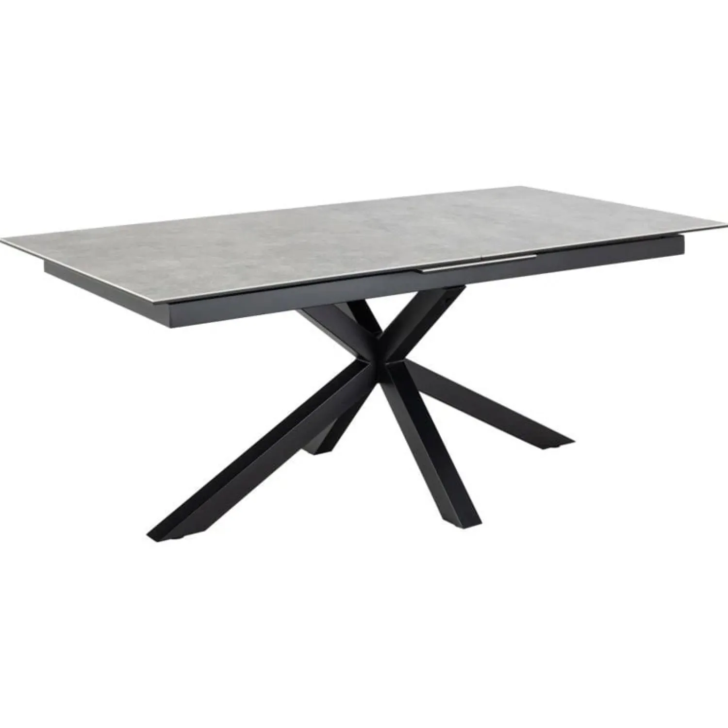 Nordhavn Eettafels|Zuvio Uitschuifbare Eettafel Grijs Keramiek 240cm