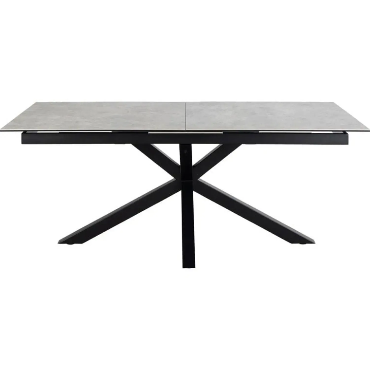Nordhavn Eettafels|Zuvio Uitschuifbare Eettafel Grijs Keramiek 240cm
