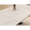 Nordhavn Eettafels|Zuvio Uitschuifbare Eettafel Wit Keramiek 240cm