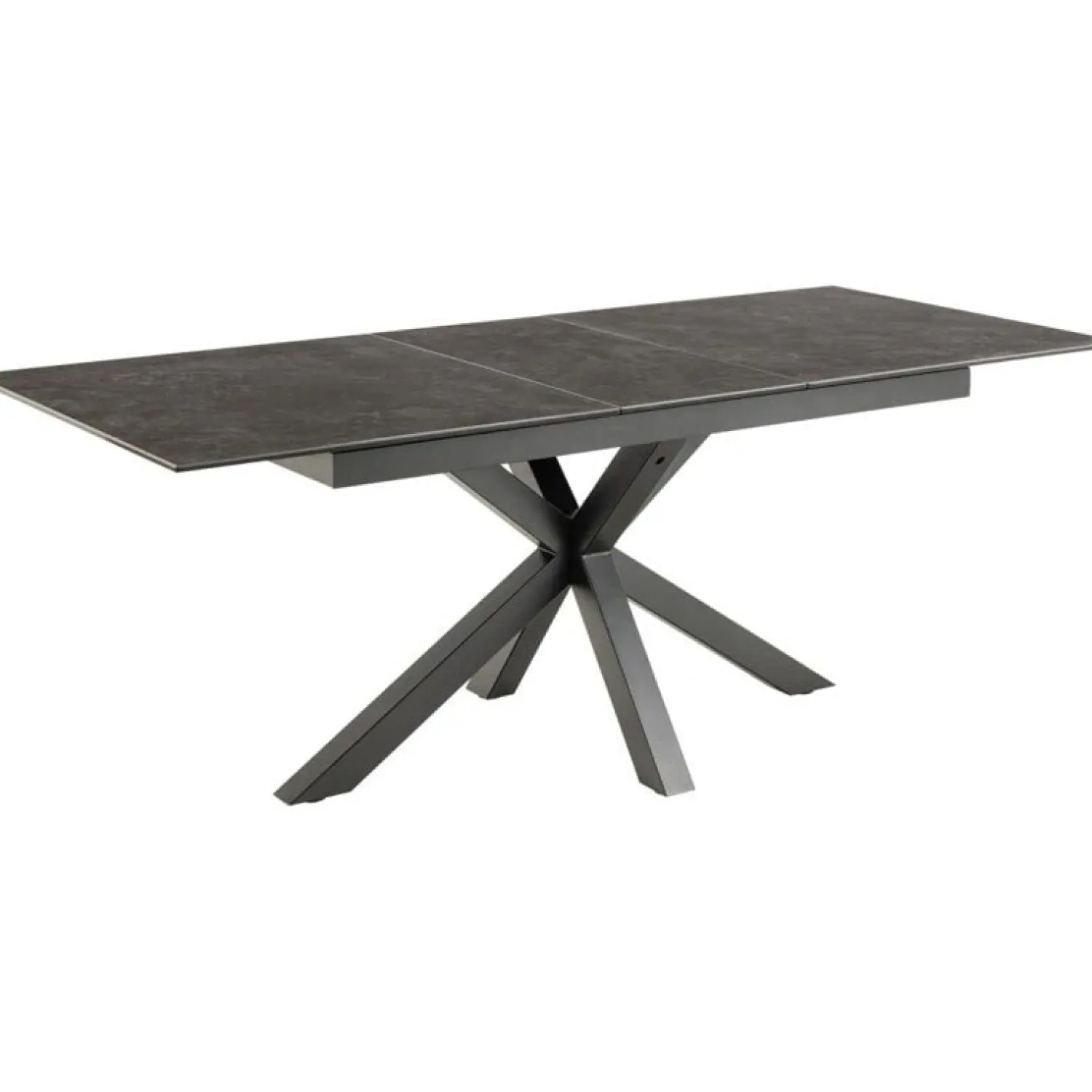 Nordhavn Eettafels|Zuvio Uitschuifbare Eettafel Zwart Keramiek 210cm