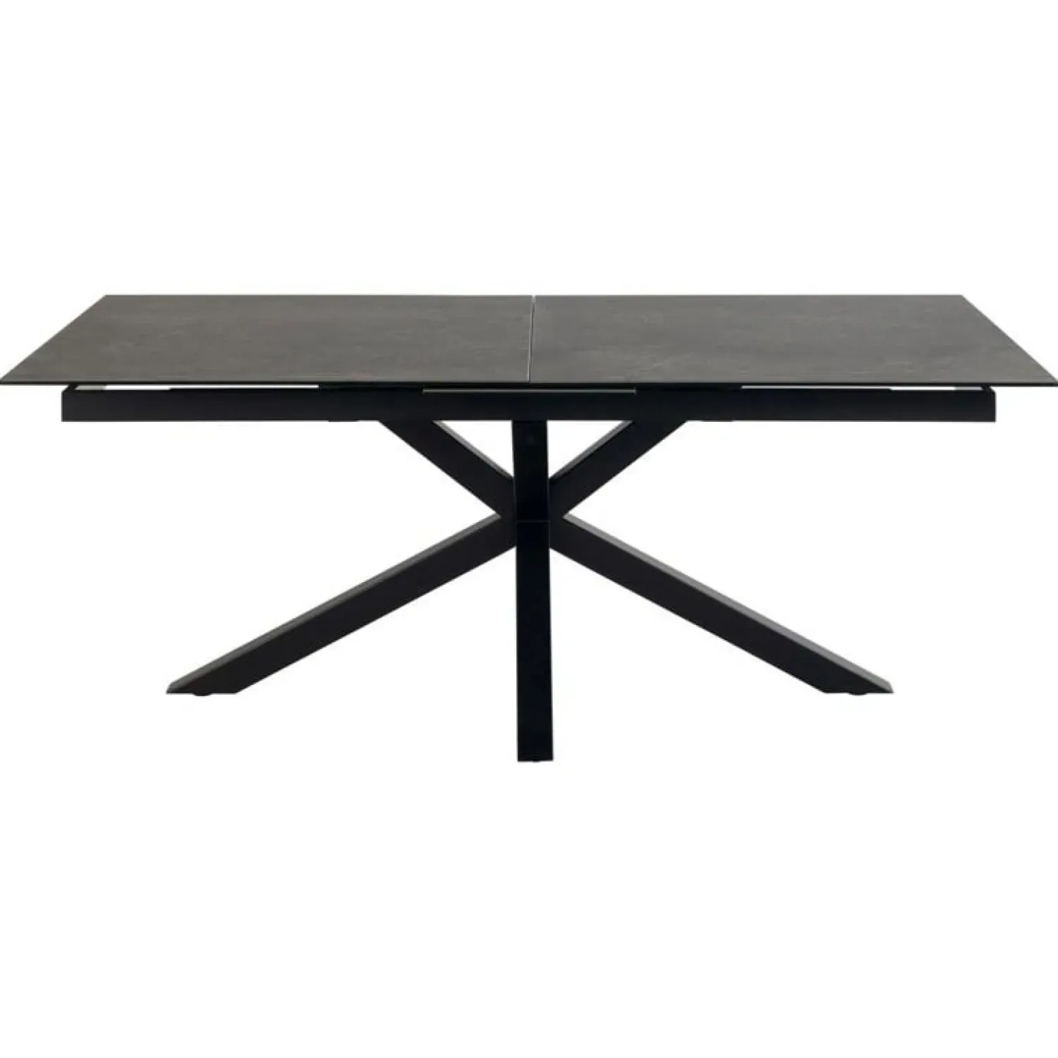 Nordhavn Eettafels|Zuvio Uitschuifbare Eettafel Zwart Keramiek 240cm