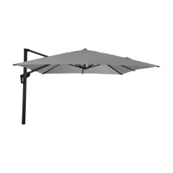 Lesli Living Parasols|Zweefparasol Libra grijs 250x250cm