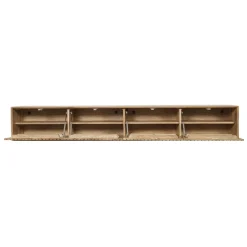 Furndea Industriele Kasten|Tv Meubels|Zwevend Tv meubel Martin Naturel 200 cm