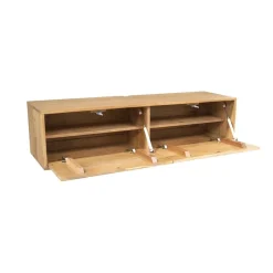Furndea Industriele Kasten|Tv Meubels|Zwevend Tv meubel Melanie Naturel 120 cm