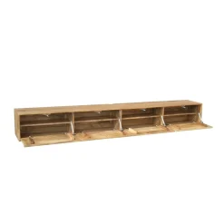 Furndea Industriele Kasten|Tv Meubels|Zwevend Tv meubel Melanie Naturel 200 cm