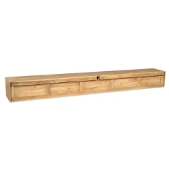 Furndea Industriele Kasten|Tv Meubels|Zwevend Tv meubel Melanie Naturel 280 cm